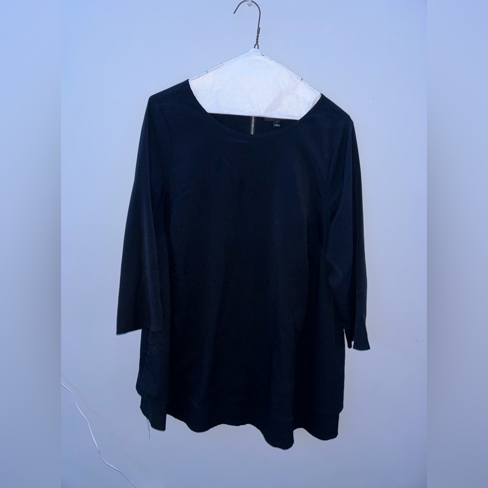 Lane Bryant Classic Black Blouse